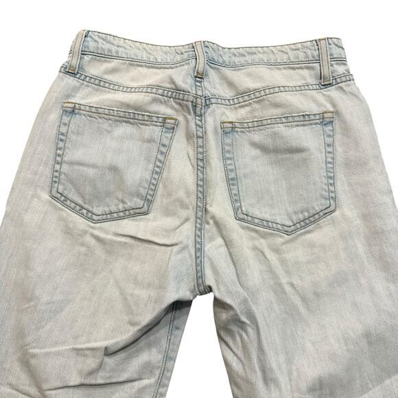 Flying Monkey Womens light wash distressed relaxed jeans Size 25 - Picture 5 of 7